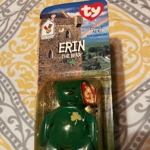 Erin the Bear TY plush collectible